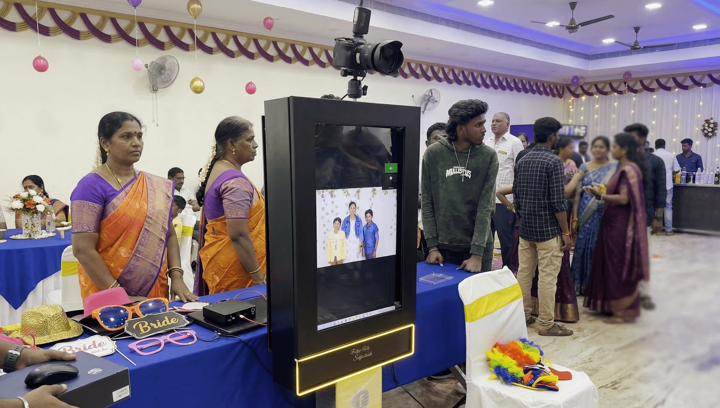 Photobooth for wedding