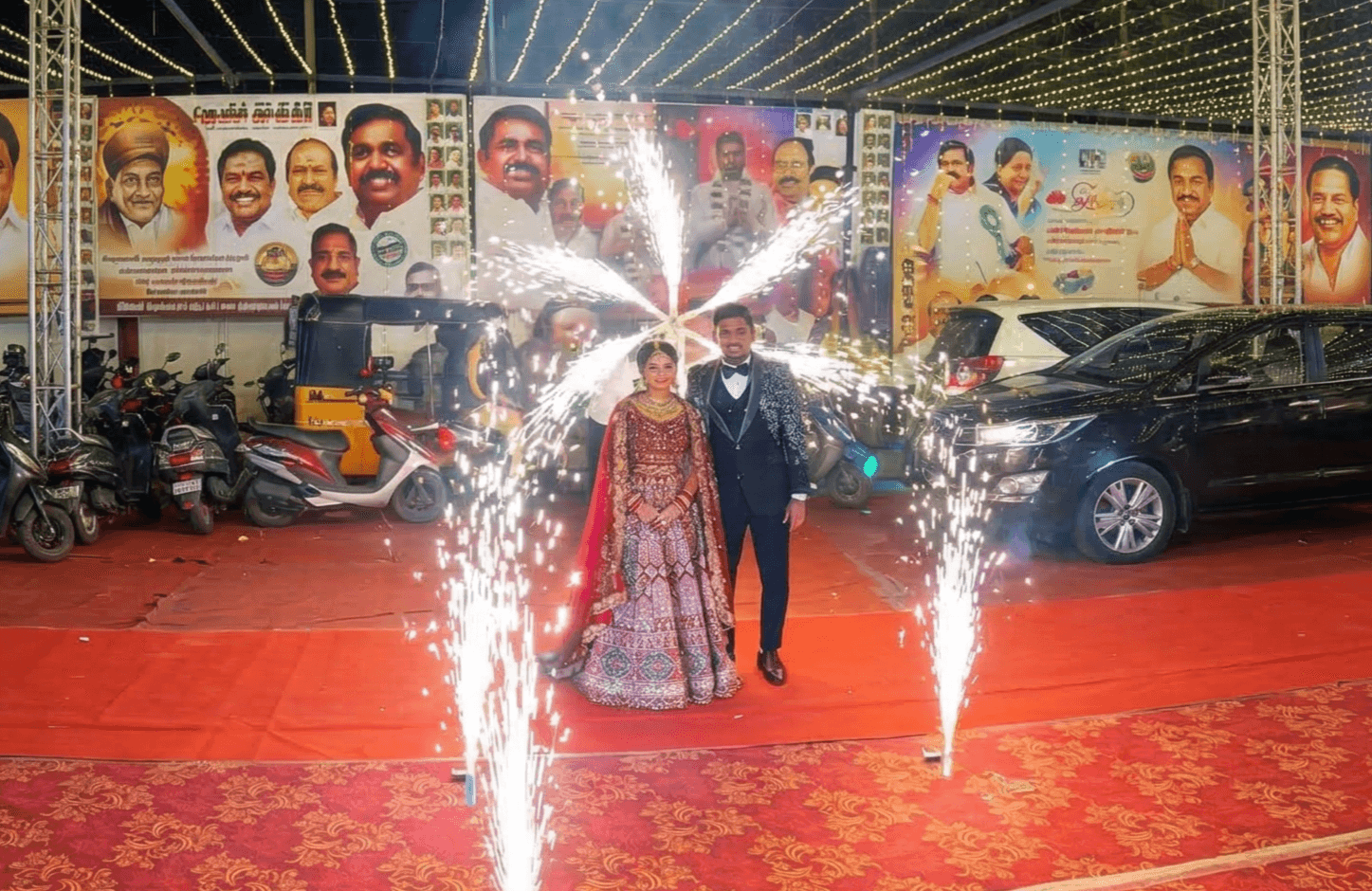 Spin Wheel cold pyro